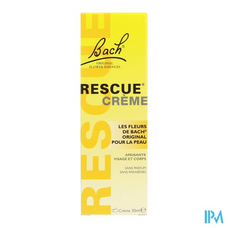 vignette RESCUE BACH ORIGINAL CREME 30ML