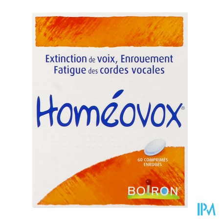 produit BOIRON HOMEOVOX DRG