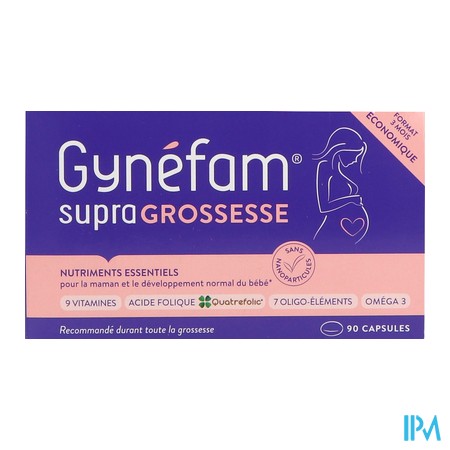 vignette GYNEFAM SUPRA GROSSESSE CAPS 90