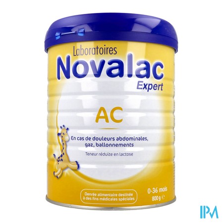 vignette NOVALAC AC 0-36M 800G