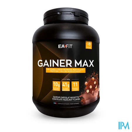 vignette EA FIT CM GAINER CHOC-NOIS 1,1KG BLACK