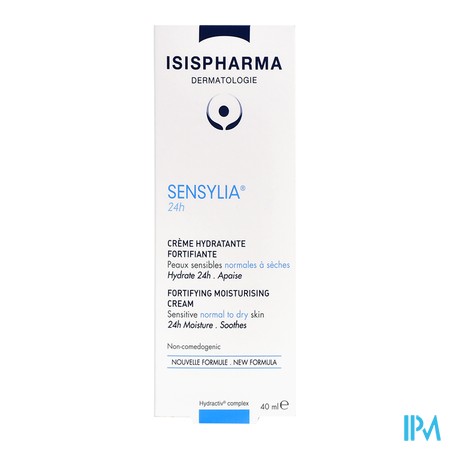 vignette SENSYLIA CR HYDRATANTE FORTIFIANTE 40ML