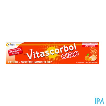 vignette VITASCORBOLC 1000 20CPR EFF
