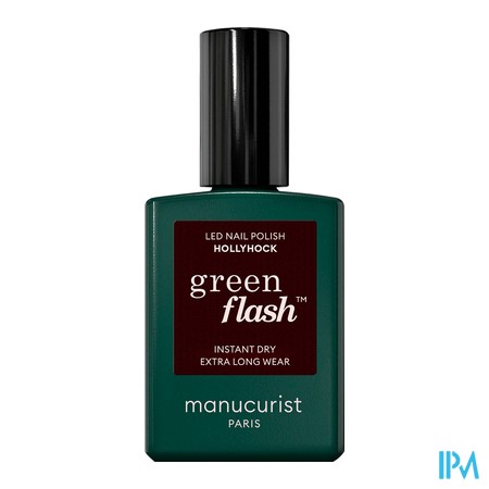 vignette MANUCURIST GREEN FLASH VAO HOLLYHOCK 15ML