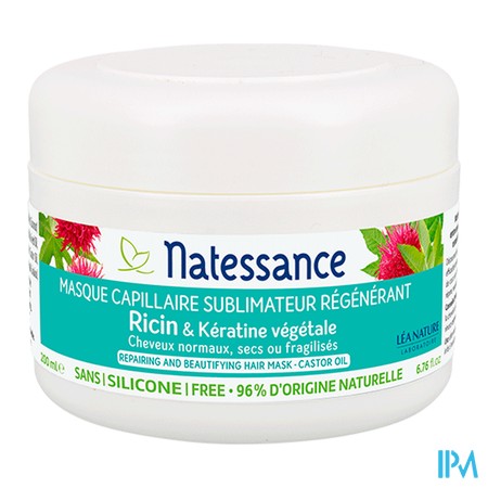 vignette NATESSANCE RICIN MASQUE 200ML