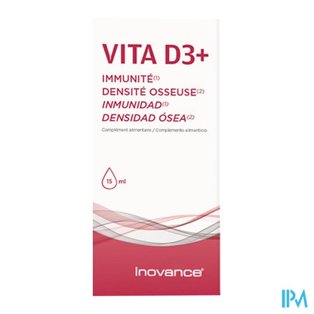 vignette INOVANCE VITA D3+ FL 15ML