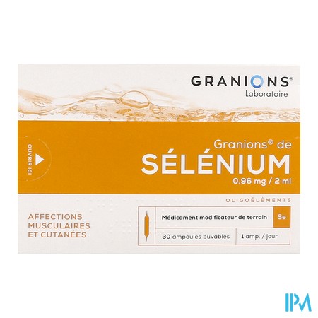 vignette GRANIONS SELENIUM AMP BUV 2ML 30