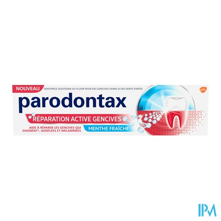 vignette PARODONTAX REPARAT ACTIVE GENCIVES 75ML