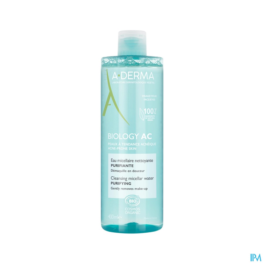 vignette A-DERMA BIOLOGY AC EAU MICEL NETT 400ML