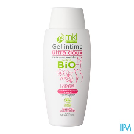 vignette MKL GEL INTIME BIO ULTRA DOUX100ML