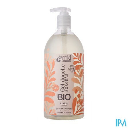 vignette MKL GEL DOUCHE BIO ABRICOT 1L 1