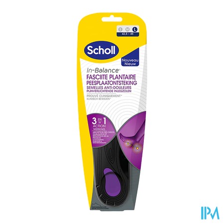 vignette SCHOLL SEMELLE A-DOULEUR FASCIIT PLANT T3
