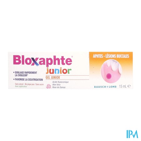 vignette BLOXAPHTE JUNIOR GEL 10ML