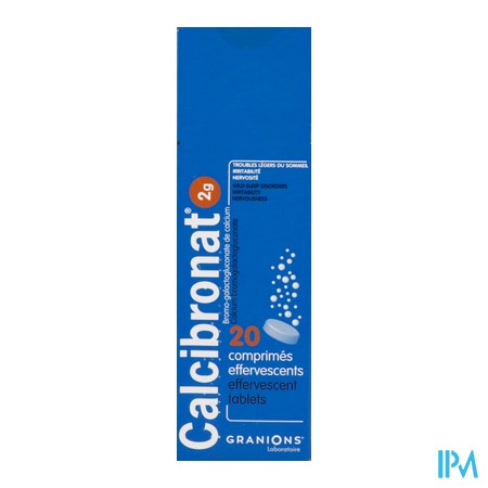 vignette CALCIBRONAT 2G CPR EFF 20