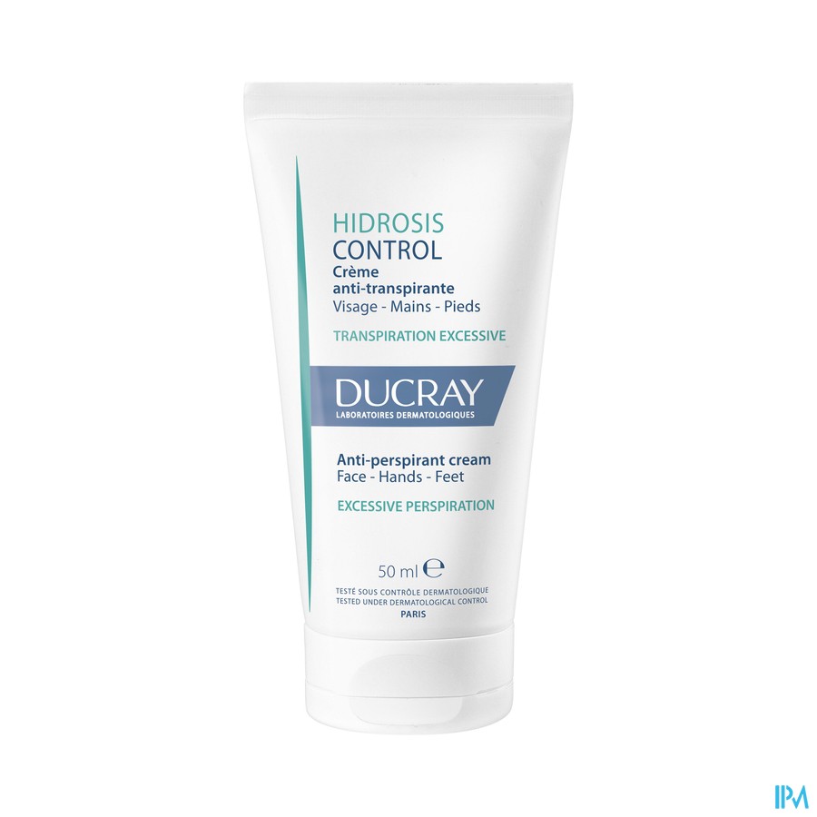 vignette DUCRAY HIDROSIS CONTROL CR A-TRANS 50ML