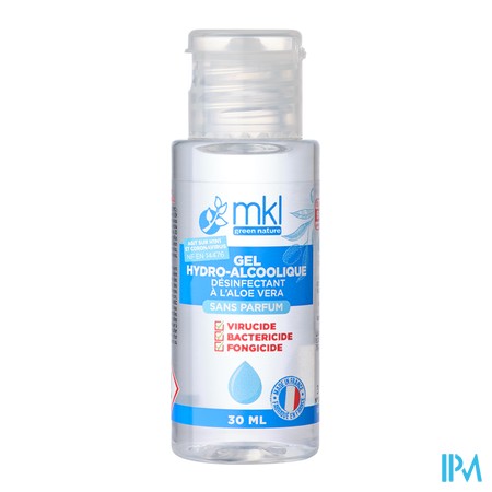 produit MKL GEL HYDROALCOOLIQUE 30ML NEUTRE