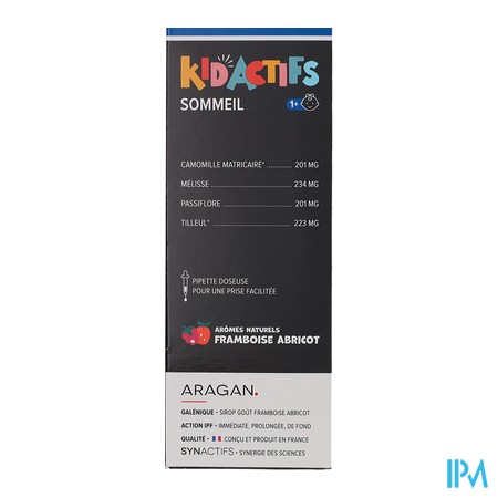 vignette ARAGAN KIDACTIFS SOMMEIL 125ML