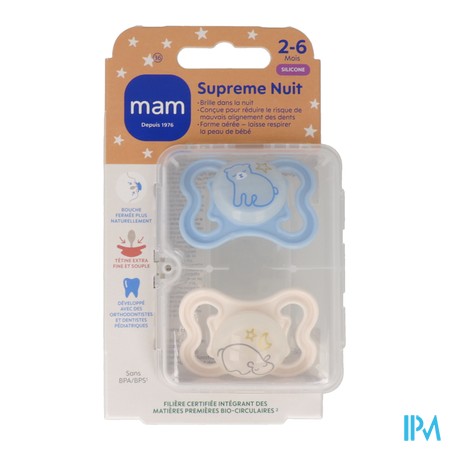 vignette MAM SUCET SUPREME NUIT 2-6M SILIC 2