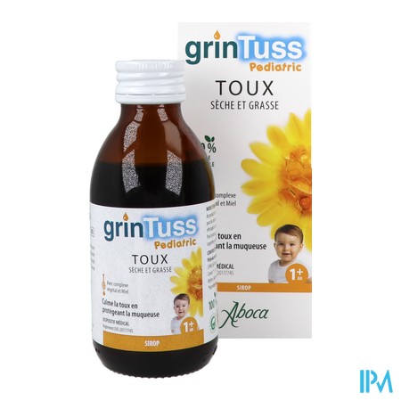 vignette GRINTUSS TOUX SIROP PEDIATRIC 180G