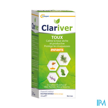 produit CLARIVER SOL BUVABLE ENF FL175ML