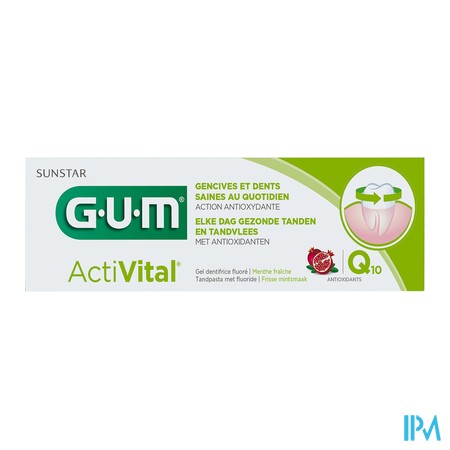 vignette GUM ACTIVITAL GEL DENT 75ML