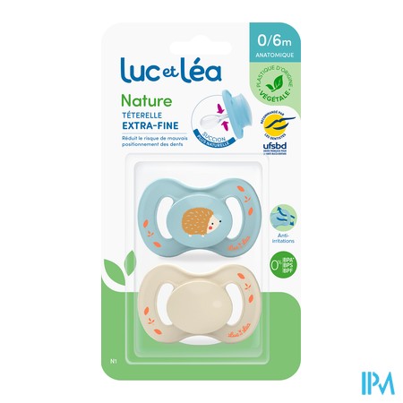produit LUC&LEA SUCET 0-6M VEG HERIS 2
