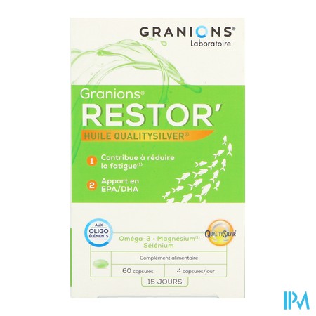 vignette GRANIONS RESTOR CAPS 60