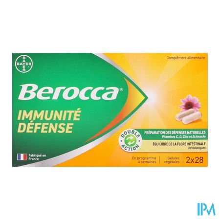 vignette BEROCCA IMMUNITE DEFENSE 2X28 GELULES