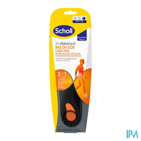 vignette SCHOLL SEMELLE ANTI-DOULEUR BAS DU DOS T3