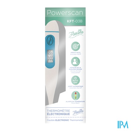 vignette POWERSCAN THERMOMETRE FLEXIBLE KFT 03B