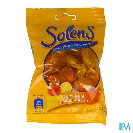 vignette SOLENS PASTILLE DUO MIEL/CITR 100G