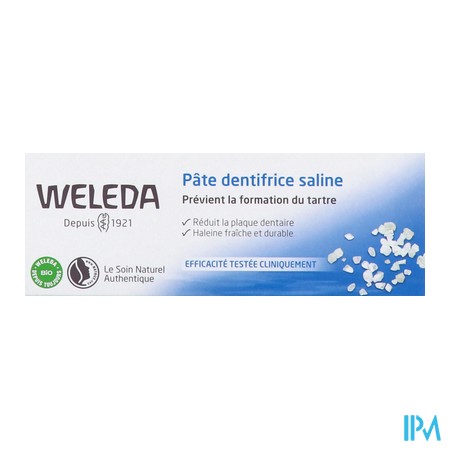 vignette WELEDA DENT SALIN TUB 75ML
