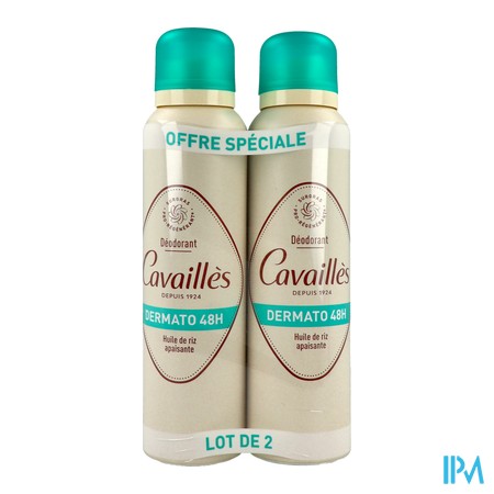 vignette ROGE-CAV DEO PROT 48H SPRAY 2X150ML