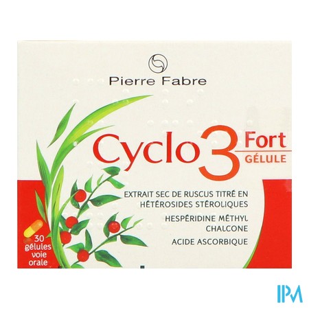 produit CYCLO 3 FORT GELULE 30