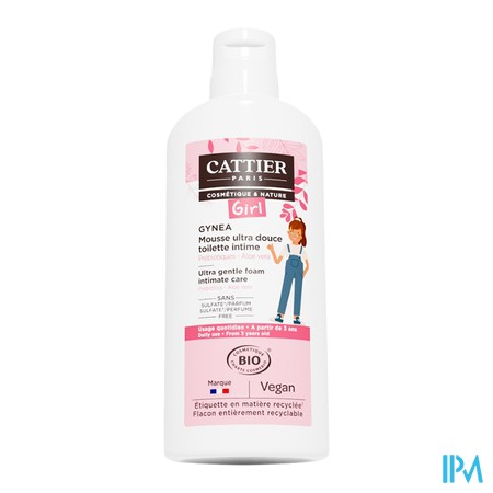 vignette CATTIER GYNEA MOUSSE ULT DOUCE GIRL 150ML