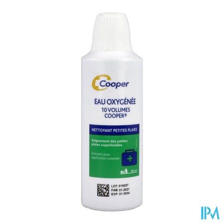 produit EAU OXYGENEE 10V COOPER 250ML