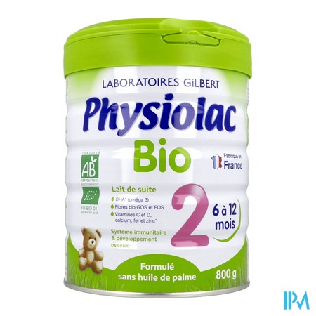 vignette PHYSIOLAC BIO 2 800G