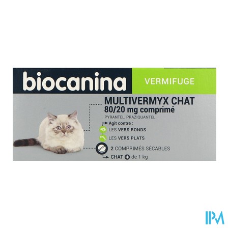 produit BIOCANINA MULTIVERMIX CHAT CPR 2