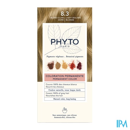 vignette PHYTO COLOR 8,3 BLOND CLAIR DORE