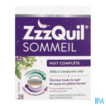 vignette ZZZQUIL SOMMEIL NUIT COMP CPR 28