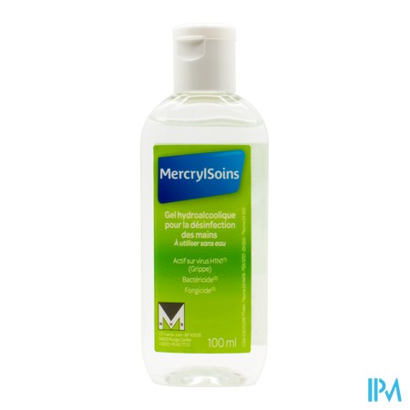 produit MERCRYLSOINS GEL A/BACT MAINS100ML