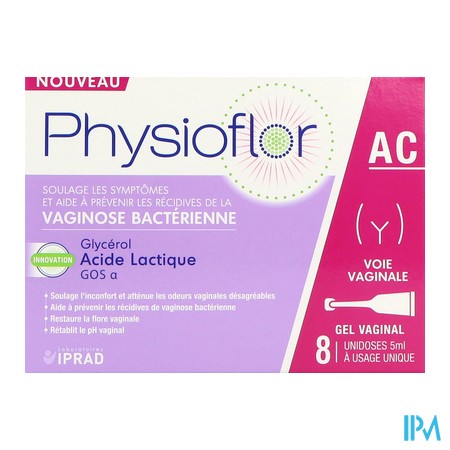 vignette PHYSIOFLOR ACIDIFIANT GEL UNIDOSE BT8