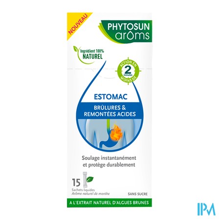 produit PHYTOSUN AROMS BRUL ESTOMAC SACH15