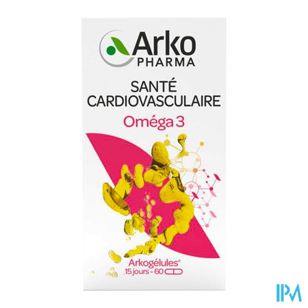 vignette ARKOG OMEGA3 ORIG MAR CAPS 60