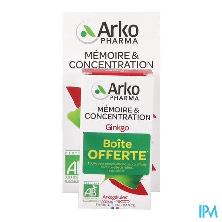 produit GINKGO LOT 150+45VG BIO