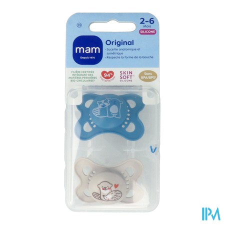 vignette MAM SUCET ORIGINAL NATURE 2-6M 2