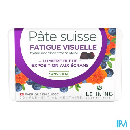 produit PATE SUISSE FATIGUE VISUELLE