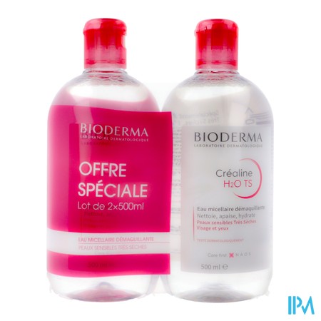 vignette BIOD CREALINE TS H20 LOT 2X500ML