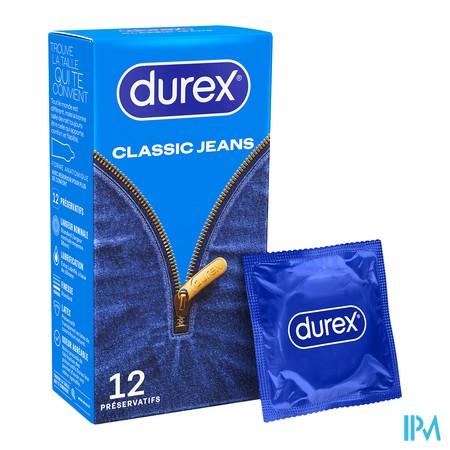 produit DUREX PRESERVATIF CLASSIC JEANS 12