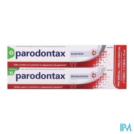 vignette PARODONTAX DENT BLANCHEUR 75ML X2